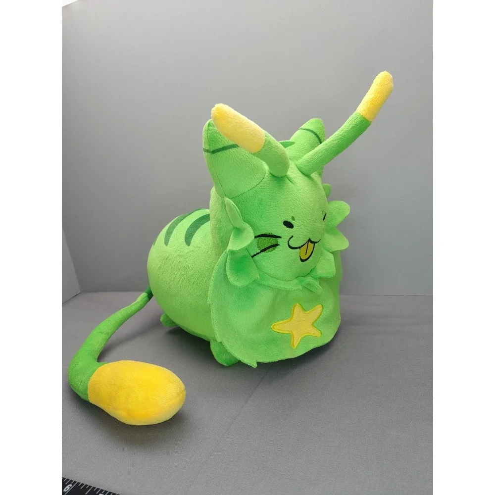 Regretevator Gnarpy Plush Roblox Game Stuffed Animal Green Alien Cat 9 Inch